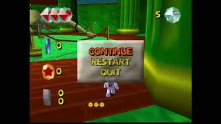 glover2 beta graphical glitch in the level select menu