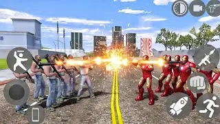 Franklin vs Iron Man 😱 | Indian Bike Driving 3D 