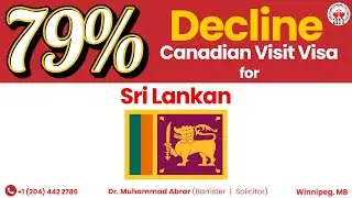 79% Drop in Canadian Visit Visa for Sri Lankan Applicants