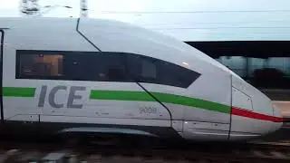 International ICE 1 VS International ICE 4 in Karlsruhe Hbf: ICE274 Berlin Ostbahnhof, ICE373 Spiez