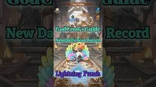 Lootborn Warriors Thunder Punch PvE Daily Boss  #lootbornwarriors #gaming #games #mobilegame