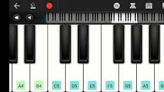 Happy Birthday song @ piano tutorial 