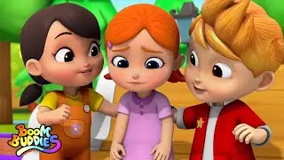 Lagu boo boo | Puisi untuk anak | Kartun pendidikan | Boom Buddies Indonesia | Bayi sajak