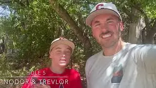 Nodor & Trevlor playing Disc Golf in the Texas heat!