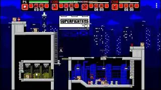 Die hard in 8-bit game