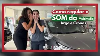 COMO REGULAR O SOM DA MULTIMÍDIA DO ARGO/CRONOS