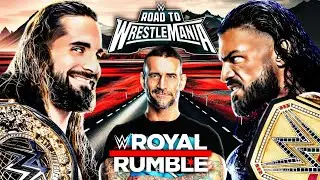 WWE Royal Rumble 2024 Full Custom Match Card | Royal Rumble 2024