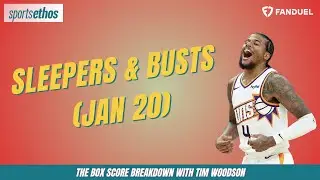 Fantasy Basketball Box Score Sleepers & Busts (Jan 20) | Waiver Wire Must-Adds & Drops 🏀