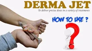 Derma jet injection | Dermo jet | Needle less Injection | Alopecia| How to use ?