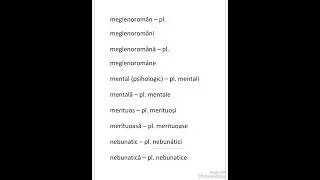 Forme corecte, atestate de DOOM 2 --- Adjectivul ---