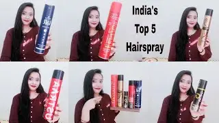 Top 5 HAIR SPRAY in india | BEST budget HAIR SPRAY | #hairspray  @StyleInsight
