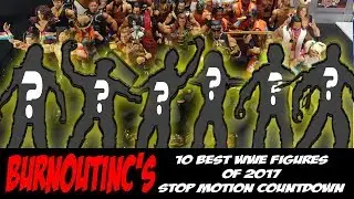 The Top 10 Best WWE Figures of 2017 Stop Motion Countdown
