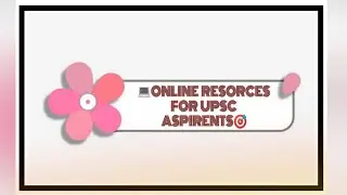 UPSC ONLINE RESORCES || BY TOPPERS || upsc study    #ias #upsc #india #onlineresorces #shorts #video