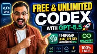 FREE & UNLIMITED Codex with GPT-5.5 Real Method (reupload)        #claudeai  #codex  #claudecode