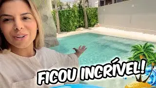 PISCINA PRAIA 100% PRONTA!