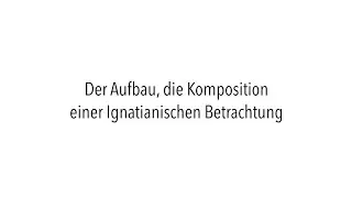 Johanna Schulenburg - Der Aufbau, die Komposition einer Übung