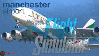 Manchester Airport - EGCC - A Virtually Live Experience - ADSB Injected Traffic into MSFS2020
