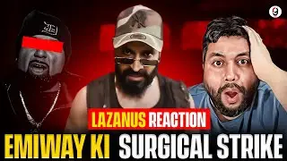 EMIWAY BANTAI - LAZANUS | OFFICIAL MUSIC VIDEO | REACTION BY RG | DISS TRACK REPLY TO PAK RAPPER