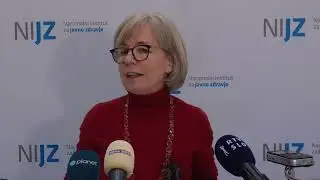 Dr. Marta Grgič Vitek o trenutni epidemiološki situaciji na področju gripe in ostalih okužb dihal