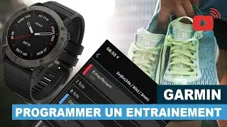 Programmer une séance d'entrainement sur Garmin Connect
