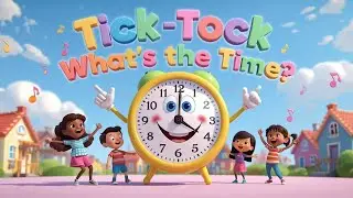 Tick-Tock, What&rsquo;s the Time? ⏰ | Fun Kids Song to Learn Time | Preschool Learning S