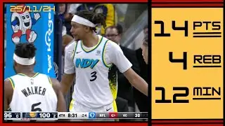 Moses Brown VS Washington Wizards || 25/11/24