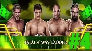 WWE 2K14 - GreatPlay #4 FR - Ziggler vs Sandow vs Rhodes vs Cesaro - Ladder Match