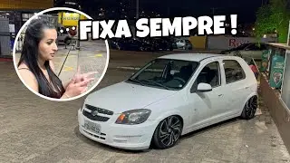 ELA DISSE QUE NAO GOSTA DE SUSPENSÃO A AR E O CELTA VAI FICAR NA FIXA !