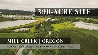 Drone Flight Over 390-Acre Property in Salem, Oregon