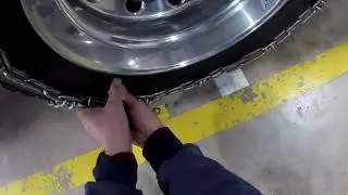 Tire Chains Install