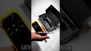 Measure sound level in decibels (dBs) using Metrix+ SL 4001 Sound Level Meter  #tech #soundcheck