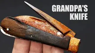 Restoring Grandpa's Old Pocket Knife | Antique Restoration ASMR