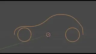 Practice Step 1 for Geometry Nodes  Procedural Car Modeling