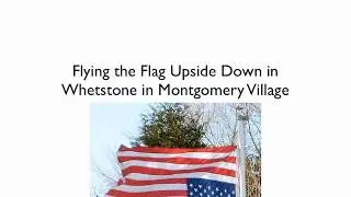 Upside Down Flag  in Whetstone YouTube