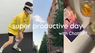 vlog | ChatGPTに最強スケジュール立ててもらった🥽🌳
