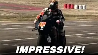 ВАУ!!! Маверик Виньялес за рулем нового KTM 990 RC R #motogp #motogpnews #motogpnews