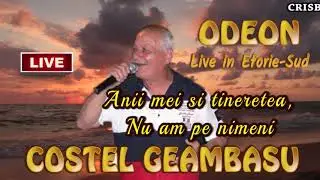 COSTEL GEAMBASU - ANII MEI SI TINERETEA, NU AM PE NIMENI (LIVE EFORIE SUD)