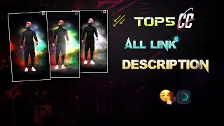 high quality Top 5 Cc For Free fire. Alight motion New Cc xml. all Cc Link Description ⤵️