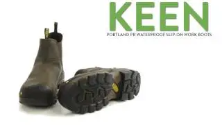 Keen Portland PR Slip-On Work Boots - Waterproof, Aluminum Toe (For Men)
