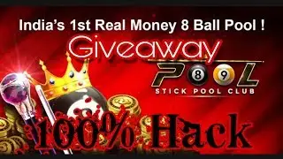 Stick pool club || 💯% {Hack} Working with proof ! Win Unlimited Paytm Cash 😱 #1Giveaway