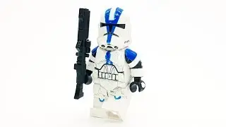 Custom Lego Star Wars - 501st Clone Trooper - [Epic Custom Clones]