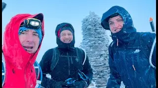Mulhacen - 3479m. Wejście na najwyższy szczyt Hiszpanii. Mulhacen winter hike!
