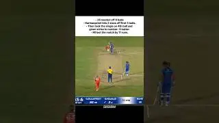 HarmanPreet Kaur Literally Carried MI Team But 💔💯 #shorts #cricket #mumbaiindians #harmanpreetkaur