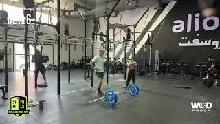 Peter Harvey CrossFit Master semi final Mens 60-64 workout 1