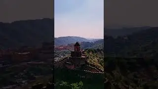 A palace, a fort and the wall of Amer, Rajasthan India