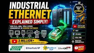 Industrial Ethernet Explained Simply | Profinet vs Ethernet/IP vs Modbus TCP