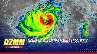 Signal No. 4 in Metro Manila less likely - PAGASA | DZMM Teleradyo