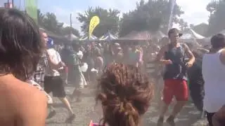 Kid Dropped Hard With a Mosh Pit Punch