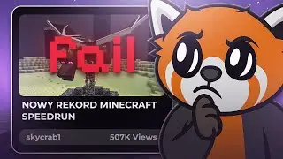 EWRON OGLĄDA NAJWIĘKSZY FAIL W SPEEDRUN MINECRAFT