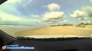Stradbroke Island - Main Beach to Jumpinpin with some of main beach camp grounds incl.